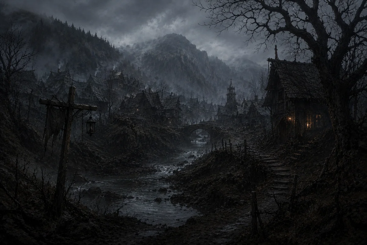 Grey Hollow — dark woods and forgotten ruins