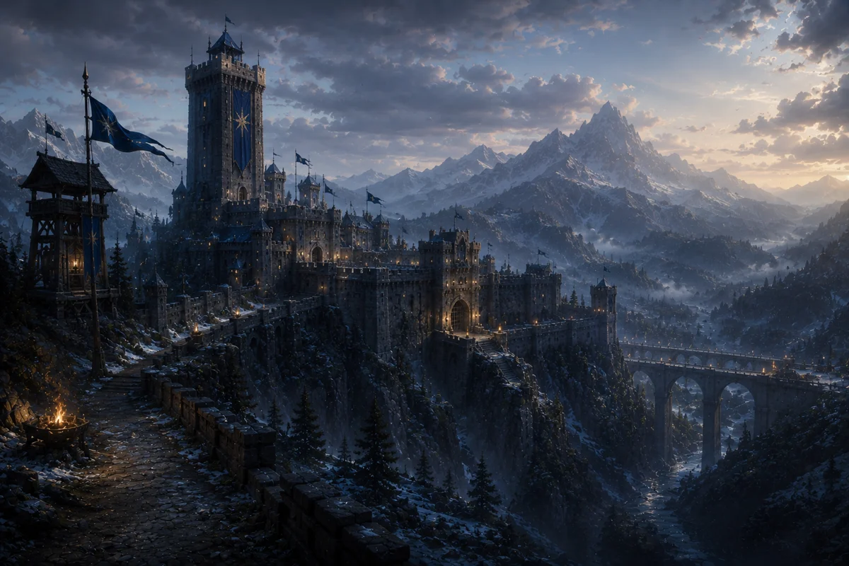 Starfall Watch — the old fortress on the western frontier